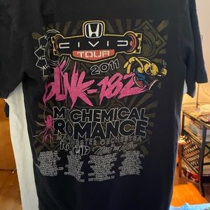 Blink 182 tour t shirt